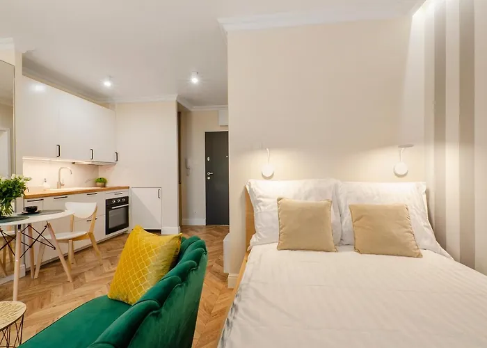 Sky Home- Green Apartament -Manufaktura, Bezplatny Parking, Klimatyzacja, Dostep Na Kod